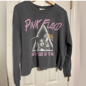 Pink Floyd Gray Crew Neck Sweater